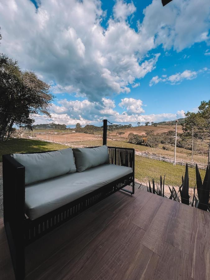 Cabana Quartzo Verde Prox A Cidade Vista Para Ponto Turistico Morro Do Campestre Urubici Eksteriør bilde